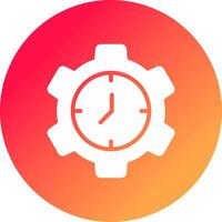 Time Management Creative Icon Design vector