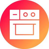 Oven Creative Icon Design vector