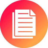 Exam Creative Icon Design vector
