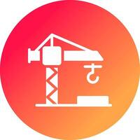 Crane Creative Icon Design vector