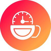 diseño de icono creativo de la hora del té vector