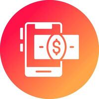 Bank Payment Creative Icon Design vector