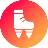 Flying Boots Creative Icon Design vector