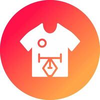 T Shirt Creative Icon Design vector