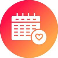 diseño de icono creativo de calendario vector