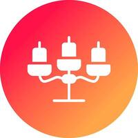 Candelabra Creative Icon Design vector