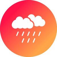 Rainy Day Creative Icon Design vector