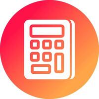 Calculator Creative Icon Design vector