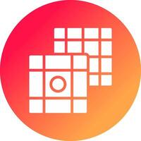 Tiles Creative Icon Design vector