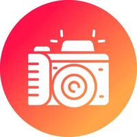 Camera Creative Icon Design vector