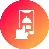 Online Order Creative Icon Design vector