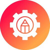 Gear Creative Icon Design vector