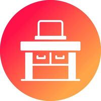 Desk Creative Icon Design vector