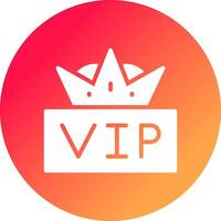 VIP Creative Icon Design vector