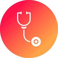 Stethoscope Creative Icon Design vector