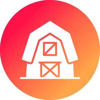 Barn Creative Icon Design vector