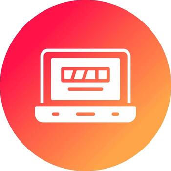 diseño de icono creativo de progreso vector