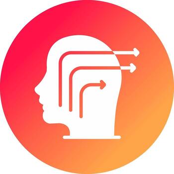 Knowledge Extraction Creative Icon Design vector