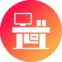 Desk Creative Icon Design vector