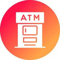 ATM Creative Icon Design vector