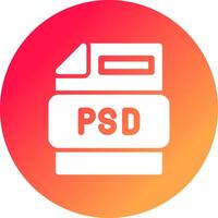 diseño de icono creativo de archivo psd vector