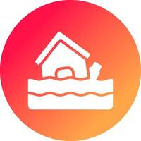 Flood Creative Icon Design vector