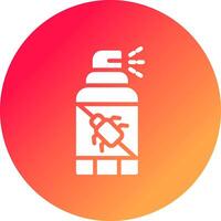 Spray Bottle Creative Icon Design vector