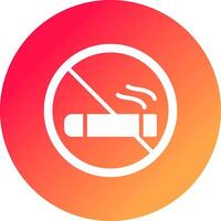 Smoking Area Creative Icon Design vector