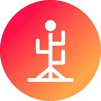 Clothes Stand Creative Icon Design vector