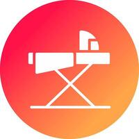 Ironing Creative Icon Design vector