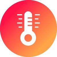 Thermometer Creative Icon Design vector