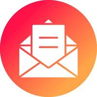 Email Creative Icon Design vector