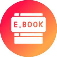 Ebooks Creative Icon Design vector