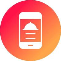 Online Order Creative Icon Design vector
