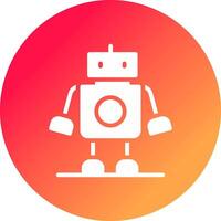 Robot Creative Icon Design vector