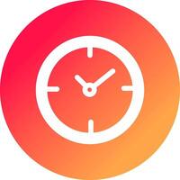 Clock Creative Icon Design vector