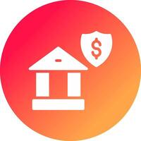 Banking Security Creative Icon Design vector