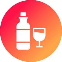 Wine Creative Icon Design vector