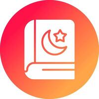 diseño de icono creativo de quran vector