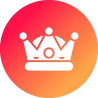 Crown Creative Icon Design vector