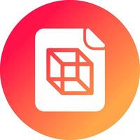 3D Design Creative Icon Design vector