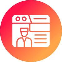 Documentation Portal Creative Icon Design vector