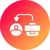 B2C Creative Icon Design vector