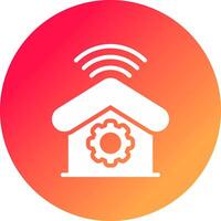 Home Automation Creative Icon Design vector