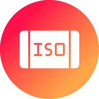 Iso Creative Icon Design vector