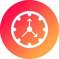 Clock Creative Icon Design vector