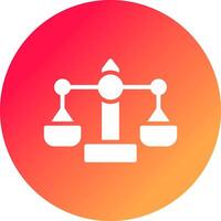 Scale Creative Icon Design vector