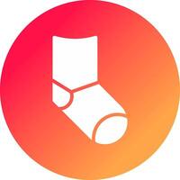 Sock Creative Icon Design vector
