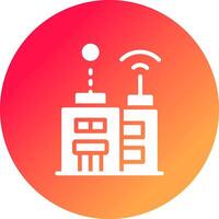 Smart City Creative Icon Design vector