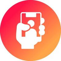 Selfies Creative Icon Design vector